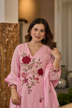 Blush Bloom Suit Set