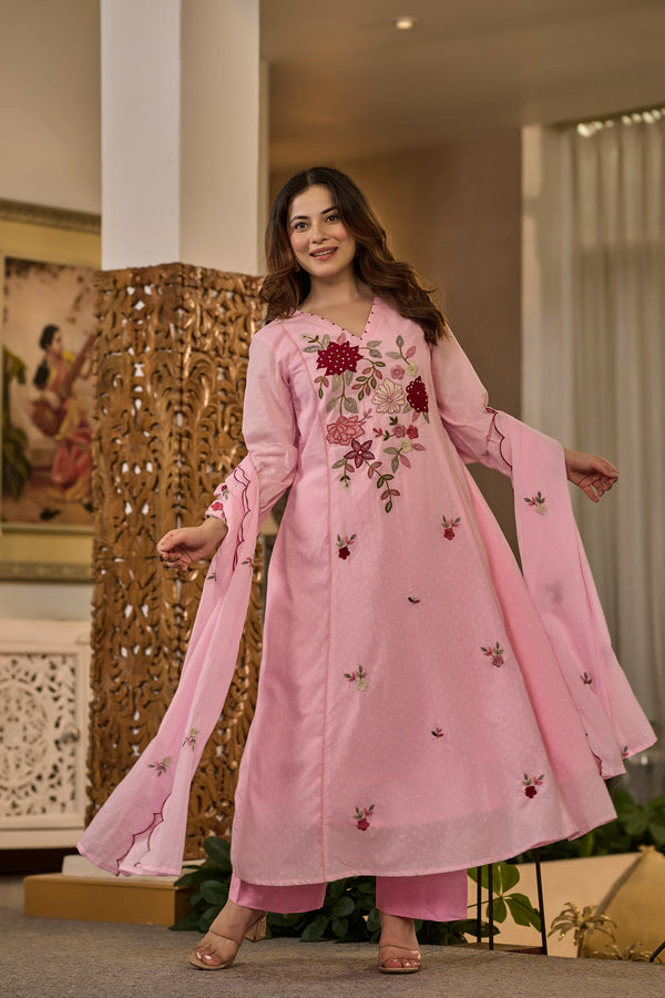 Blush Bloom Suit Set