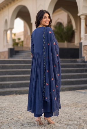 Midnight Bloom Suit Set