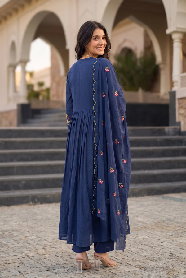 Midnight Bloom Suit Set