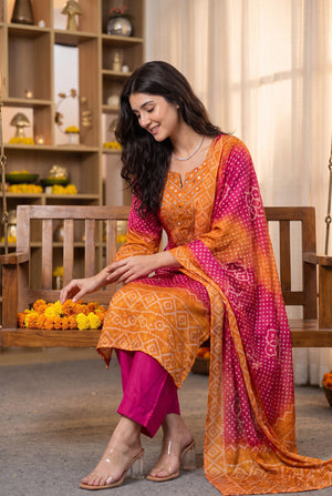 Pink Sorbet Suit Set
