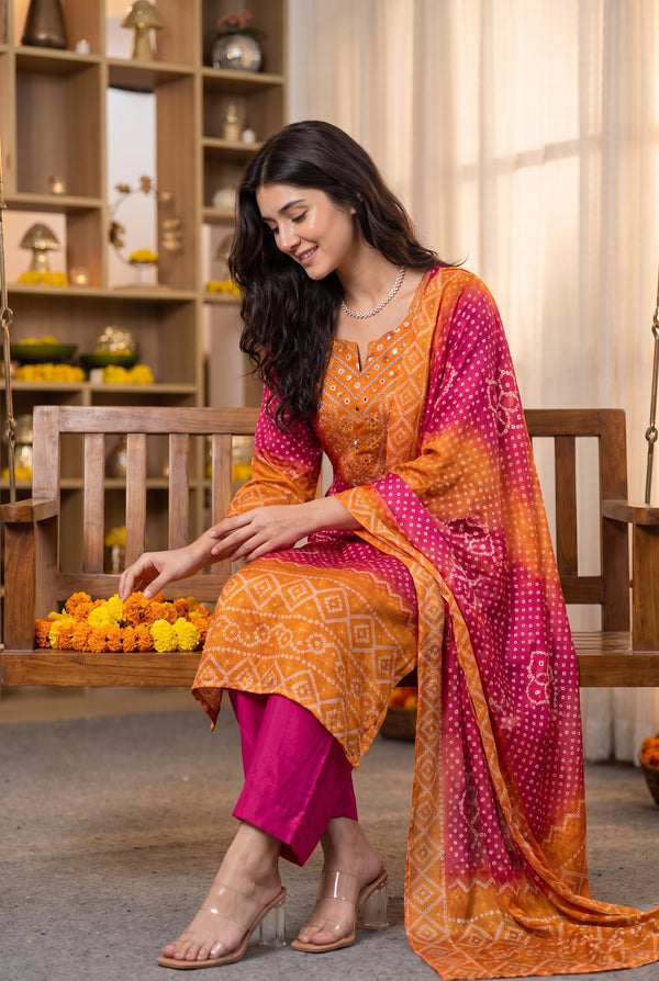 Pink Sorbet Suit Set