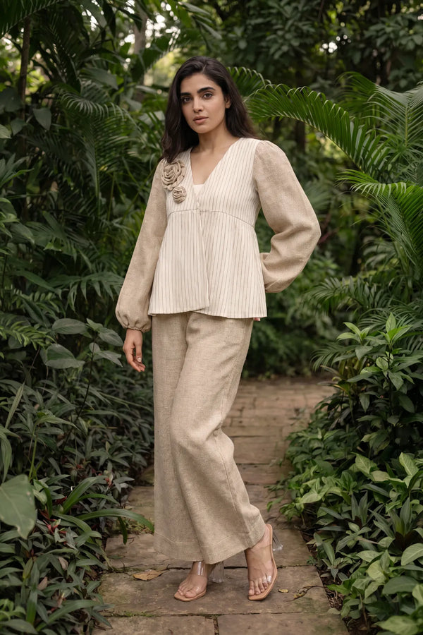 Sandstone Linen Co-ord Set