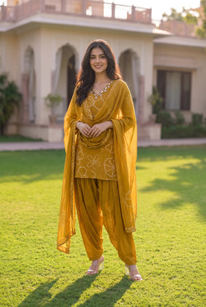 Marigold Suit Set