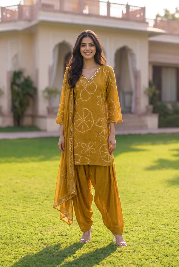 Marigold Suit Set