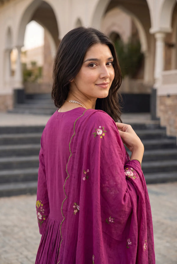 Mulberry Bloom Suit Set