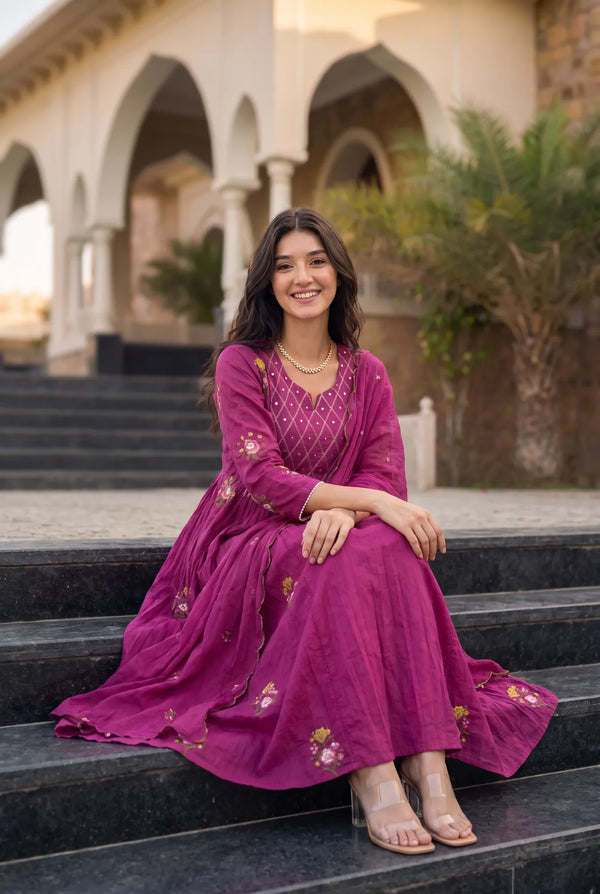 Mulberry Bloom Suit Set