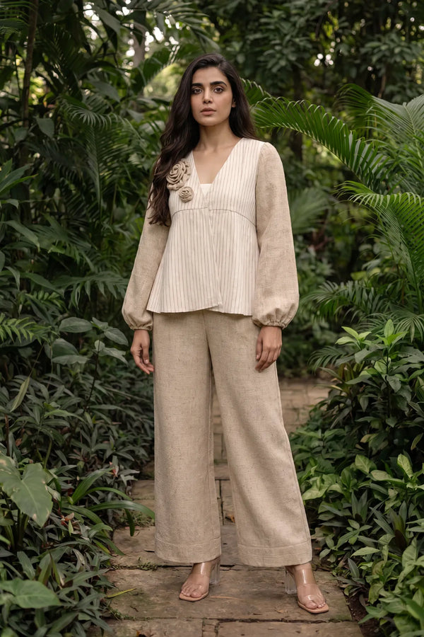 Sandstone Linen Co-ord Set