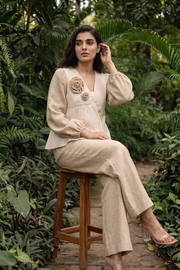 Sandstone Linen Co-ord Set