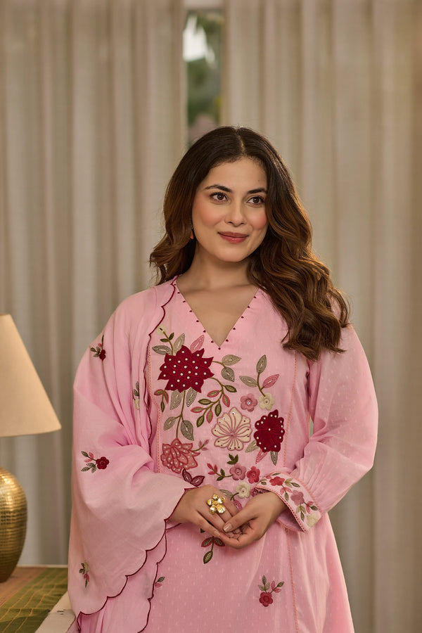 Blush Bloom Suit Set