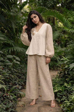 Sandstone Linen Co-ord Set