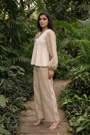 Sandstone Linen Co-ord Set