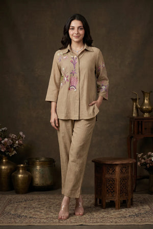 Cocoa Bloom Co-ord Set