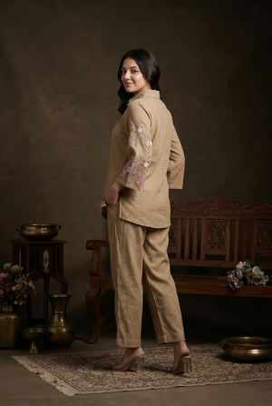 Cocoa Bloom Co-ord Set