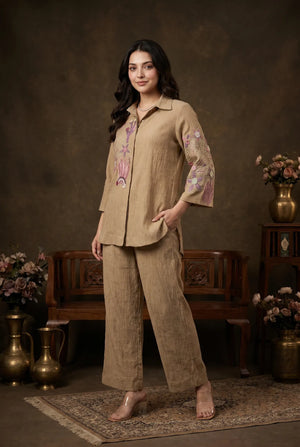 Cocoa Bloom Co-ord Set