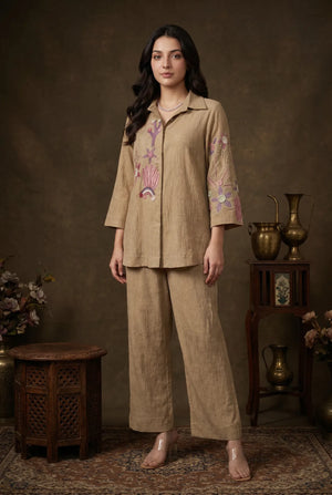 Cocoa Bloom Co-ord Set