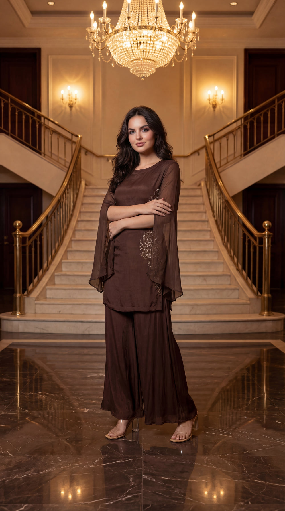 Mocha Luxe Chinon Set