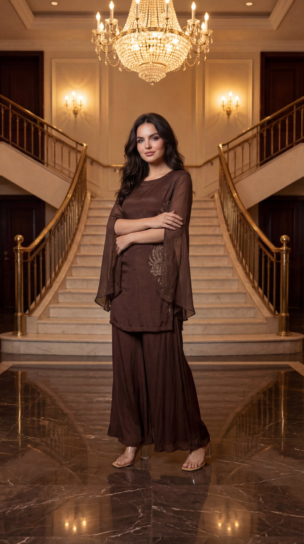 Mocha Luxe Chinon Set
