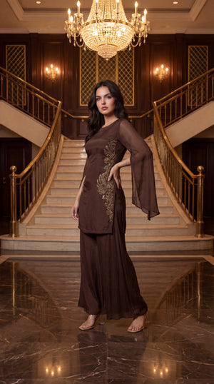 Mocha Luxe Chinon Set