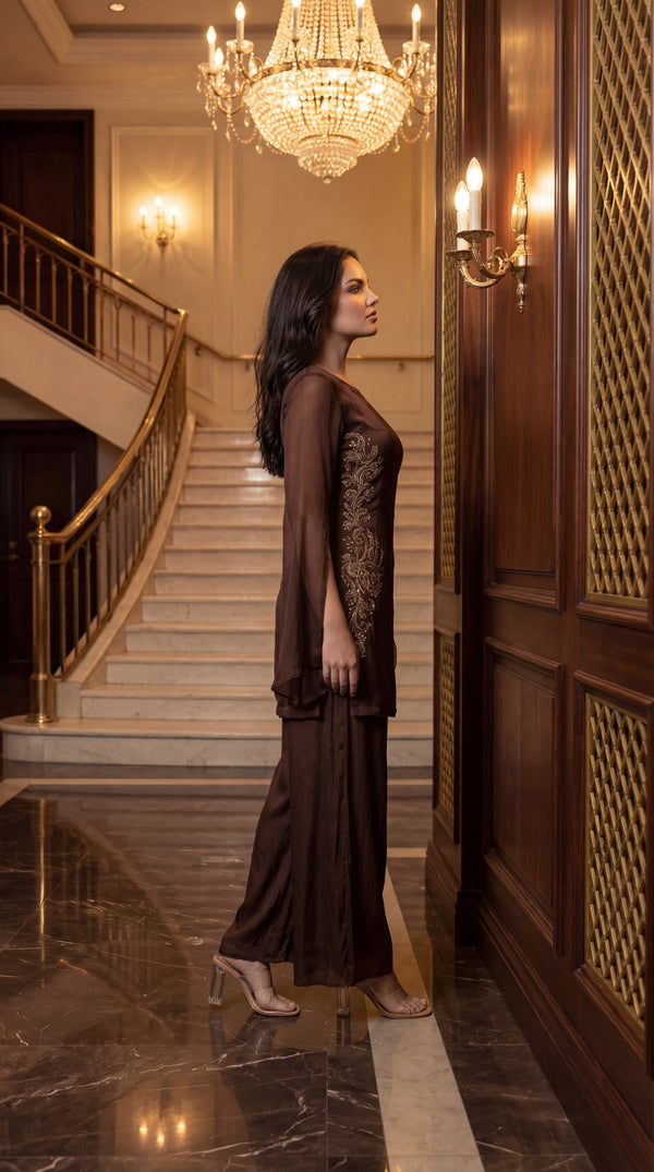Mocha Luxe Chinon Set