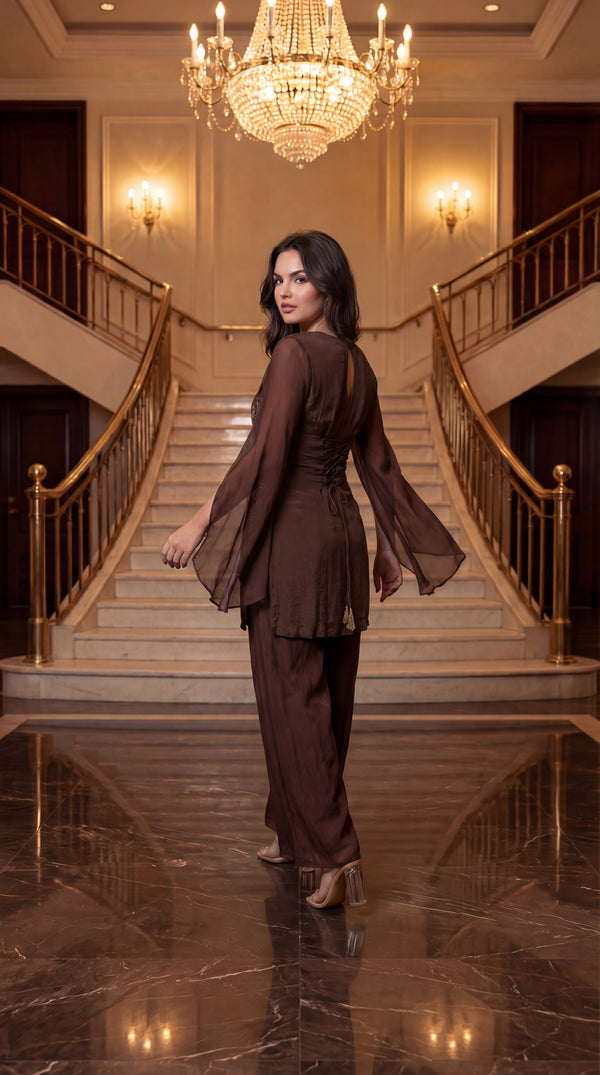 Mocha Luxe Chinon Set