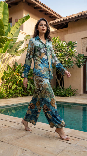 Aqua Oasis Co-ord Set