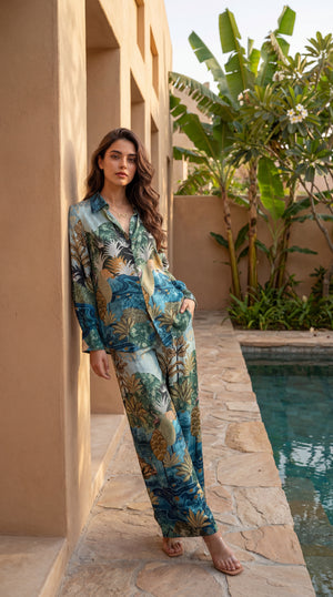 Aqua Oasis Co-ord Set