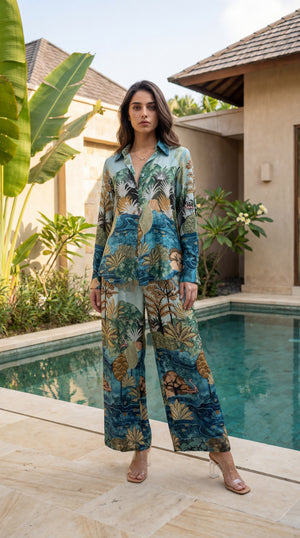 Aqua Oasis Co-ord Set