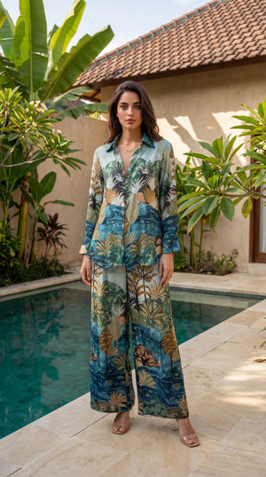 Aqua Oasis Co-ord Set