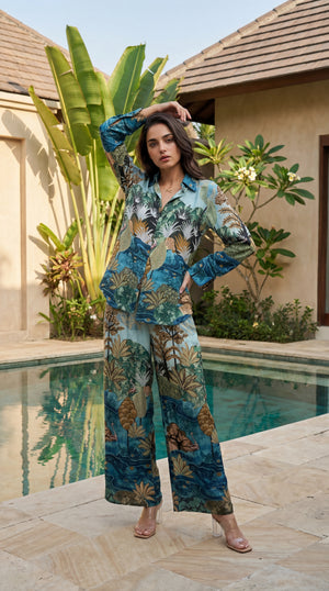 Aqua Oasis Co-ord Set