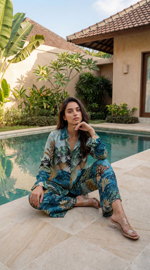 Aqua Oasis Co-ord Set