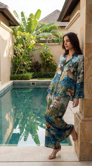 Aqua Oasis Co-ord Set